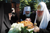 Святейший Патриарх Алексий посетил Свято-Никольский женский монастырь Калининграда